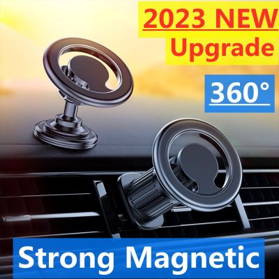 Magnetic Car Phone Holder Magnet Smartphone Mobile Stand Cell GPS Support For iPhone 14 13 12 11 XR Xiaomi Mi Huawei Samsung LG Car Mounts