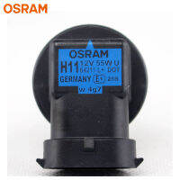 OSRAM H11 12โวลต์55วัตต์ PGJ19-2 64211สายเดิมรถยนต์ฮาโลเจนไฟหน้าหลอดไฟอัตโนมัติ3200พันโคมไฟมาตรฐาน OEM ทำในประเทศเยอรมนี (UTC) เดียว)