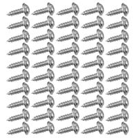 25 pcs D-Ring Picture Frame Hanging Hooks Double Hole Hangers With Screws Silver