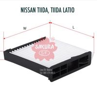 SAKURA กรองแอร์ NISSAN TIIDA , TIIDA LATIO, ทีด้า ลาติโอ้