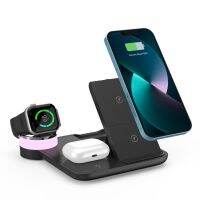 Wireless Charger 3 in1 Wireless Chaging Station for iphone 14 13 12 11 Pro Max Mini XS XR for Apple Watch &amp; AirPods Qi-Phone