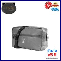 รับประกันคุณภาพ anello กระเป๋าสะพายข้าง Regular W-Proof Crossbody Bag_OS-N021 - GREY ใส่ของได้เยอะสำหรับผู้หญิงและผู้ชายถือไปทำงาน เที่ยว ออกกำลังกาย by aBIGbag