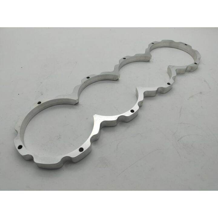 Protector De Bloque De Motor Para Honda B16/B18 (VTEC, GSR, Type-R) - Aluminio Anodizado Plateado