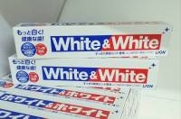 ยาสีฟัน LION White &amp; White Toothpaste Clean Fresh Mint 150 g.