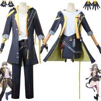 AM Honkai: Star Rail Trailblazer Cosplay Costume Men Women Costume Coat Skirt Pants Set Anime Uniform Halloween Party MA