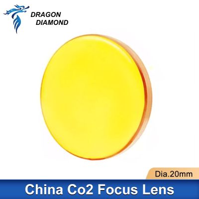 Focus Lens 20mm for Laser China CO2 ZnSe FL38.1 50.8 63.5 101.6 1.5 - 4" For Laser Engraving Cutting Machine Lenses