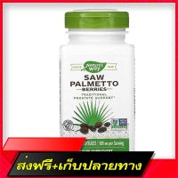 Fast and Free Shipping Natures Way, Saw Palmetto Berries 585 MG 180 Vegan Capsules Ship from Bangkok