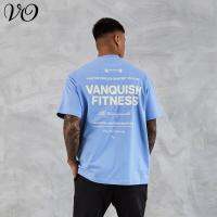 2023 Summer New Casual Mens T-Shirt Jogger Sports Fitness Oversized Fashion Clothing Gym Bodybuilding Bottoming Shirt Man Top