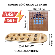 Combo cờ ô quan + ca rô