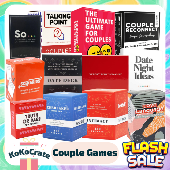 Card Games for Couples Board Games for Couples Icebreaker Deck
