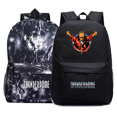 Mochila Thunderdome กระเป๋าเป้สะพายหลังสำหรับชายหญิงโรงเรียนกระเป๋า Casual Rucksack กระเป๋าสตรีเด็ก Bookbag กันน้ำ Satchel โรงเรียนของขวัญ