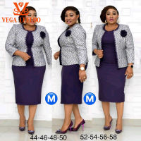 Women Plus Size Dress Africa Style Clothes Coat and Dresses For Women 2 Pieces Sets Spring Autumn Suits