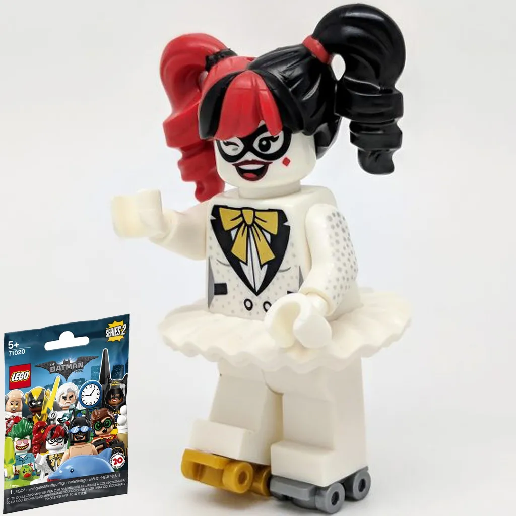 Đồ Chơi Lắp Ráp Nhân Vật LEGO Minifigures Y Tá Harley Quinn 71020 Trong  Phim The LEGO Batman Movie Series 2 [BrickVN] 