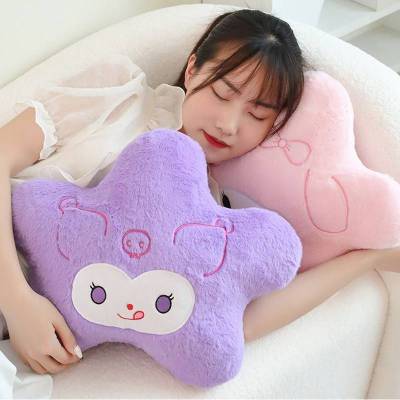 Sanrio Kuromi mymelody Cinnamon Cushion Sofa home Anti-slip Thicker Throw Cartoon cute backrest Pillow personality