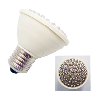 Lamp Replace Lamp 220V-240V E27 2W - 3W 60 White light Bright LED Lights 360-Lumen Spotlights Plastic Bulb Energy saving