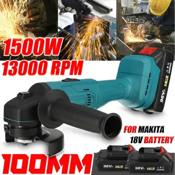 DGA404 Cordless Angle Grinder Powered by 88V Lithium Ion Battery