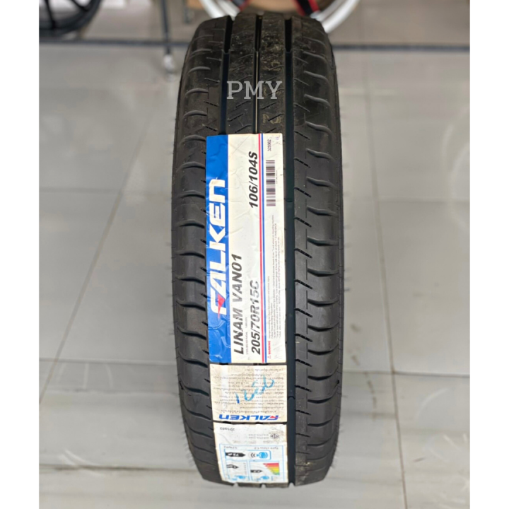 205-70r15-8pr-ยางรถยนต์-ยี่ห้อ-falken-รุ่น-linam-van01-ล็อตผลิตปี21-ราคาต่อ1เส้น-ยางรถกระบะคุณภาพดีมาตรฐานจากญี่ปุ่น-พร้อมส่งฟรี