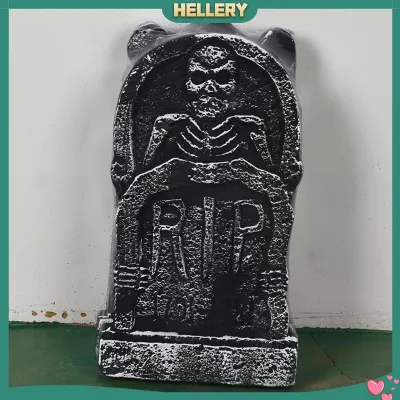 [HelleryTH] ป้ายสัญลักษณ์ หินปูน สุสาน สําหรับตกแต่งปาร์ตี้ฮาโลวีน บ้านผีสิง ในร่ม กลางแจ้ง 4 ชิ้น