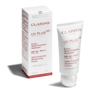 Clarins UV Plus Anti-Pollution Multi-Protection Moisturizing Screen SPF 50 PA+++ 30 ml #Translucent