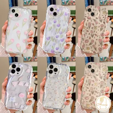 Case For Iphone 11 Case Glitter Silicon Fundas On Iphone 12 Pro Max XR 7 8  XS X SE 2020 6s 6 Plus 13 Mini Real Dry Flower Covers - AliExpress