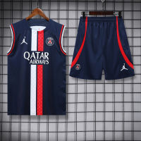 Ready Stock PSG Jersey 2022 2023 Vest Training Football Jersey Paris Saint-Germain Jersey 22/23 Tanktop Men Soccer Jersi Shirts Shorts