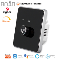 ZigBee Zero Fire Knob Dimming Switch รีโมทคอนโทรลไร้สายลดแสงและระบายสีจอแสดงผลดิจิตอลอัจฉริยะ