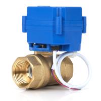 Electric Ball Valve DN15 DN20 DN25 Motorized Ball Valve for Water Brass Two Way CR01 CR02 CR03 CR04 CR05 DC5V 12V 24V AC220V Plumbing Valves