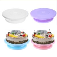 【hot】✎♂  Revolving Icing Decorating Turntable Inch Plastic Rotating Spinner Baking Accessories Tools