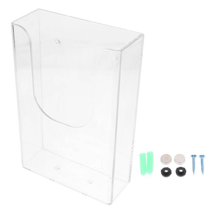 Holder Wall Brochure File Organizer Mount Stand Display Rack Pamphlet