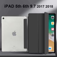 《Voice of The Times》 ForiPad 5 6กรณีแท็บเล็ตสามพับยืนยึดปกหนัง PU สำหรับ iPad 5th 6th ที่2017 2018ปลุกอัตโนมัติ F Unda