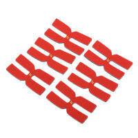 1235แพ็ค6 3G ไม้เทนนิส Balance Bar อะไหล่ซิลิโคน H-Shaped Weighted Power Strips สำหรับ Beginner สีแดง