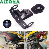 ❣♀ไฟ LED กรอบยึดหมายเลขป้ายทะเบียนรถรถจักรยานยนต์สำหรับ YAMAHA YZF-R1 YZF R1 M/s 2015-2020ที่ติดท้ายตัวกำจัดบังโคลนรถ YZFR1