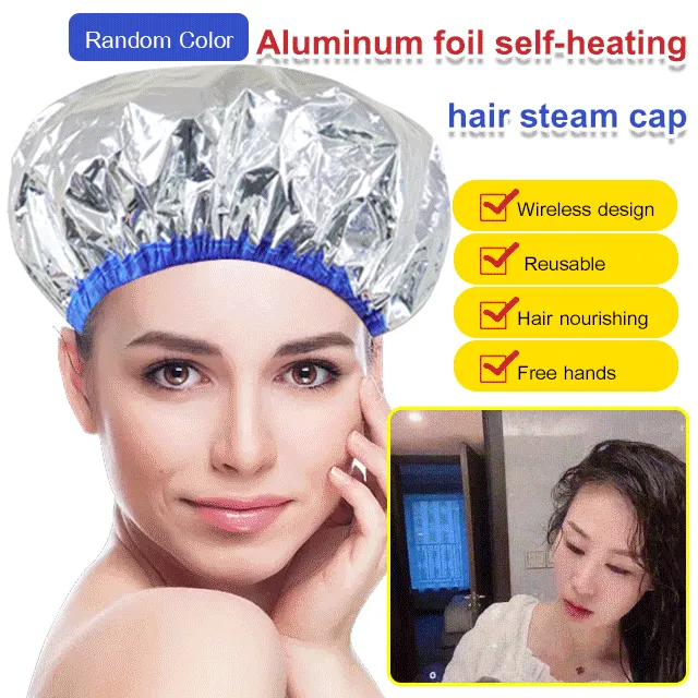 Aluminum foil selfheating hair steam cap Lazada PH