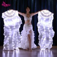 【YD】 Ruoru Led Silk Veil Bellydance Veils Show Belly Performance dance costumes