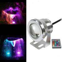 △♙♦ 1pcs/lot RGB 10W DC12V underwater led fountain lights led pool lamp pond light IP67 under water led light