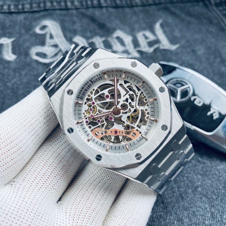 audemars-piguet-royal-oak-offshore-skeleton-series-นาฬิกาบูติก-นาฬิกาผู้ชาย-นาฬิกาข้อมือกลไก