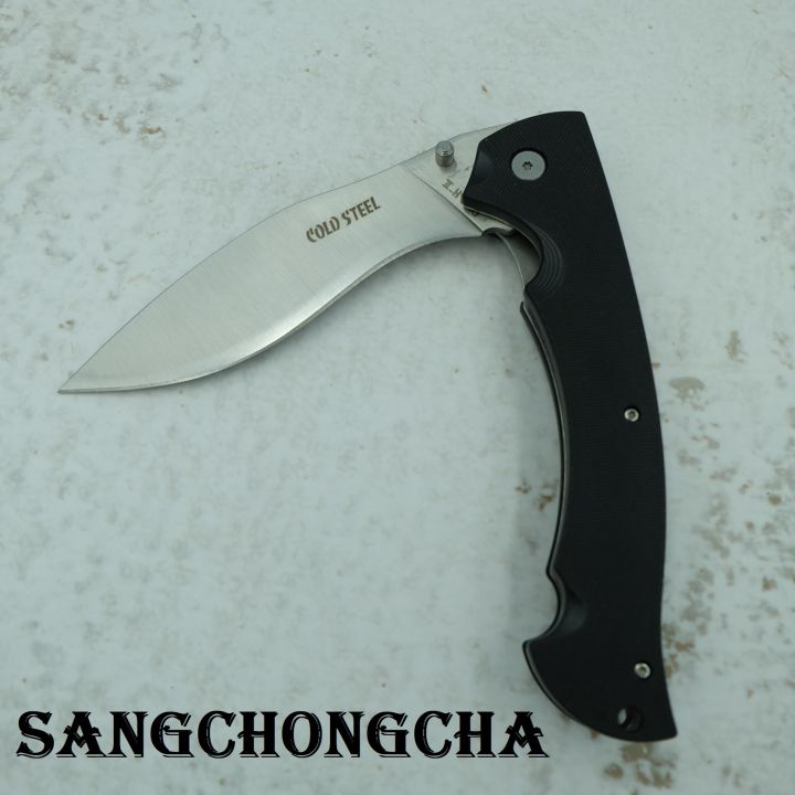 sangchongcha-cs03-black-or-white-มีดเดินป่า-มีดทหาร-มีดพับ-มีดพับใหญ่-มีดพกพา-มีดพกเดินป่า-มีดพับ-วัสดุ440c-ขนาดใบมีด12ซม-ความยาวรวม27ซม