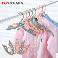 LIZHOUMIL ที่แขวนเดินทางแบบพับแบบพกพาที่แขวนที่เก็บเสื้อผ้าที่อุปกรณ์จัดระเบียบในครัวเรือน