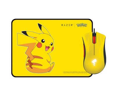 RAZER Pokémon – Pikachu Limited Edition Mouse+Mat Bundle - เม้าส์ + แผ่นรองเม้าส์ โปเกม่อนลิมิเต็ดอิดิชั่น (รับประกันสินค้า 2 ปี)