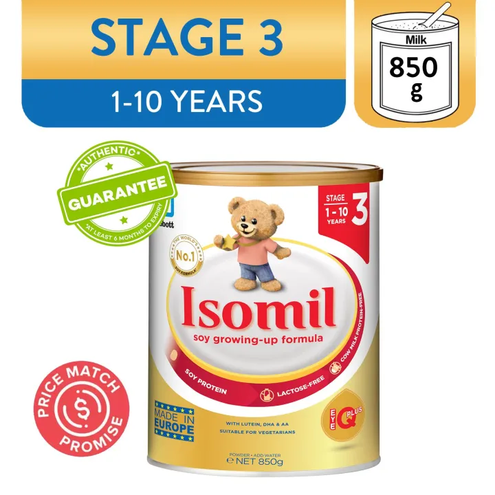 Isomil ® Stage 3 Soy Growing-Up Formula 850g (1-10 years)