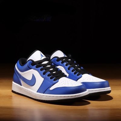 [HOT] ✅Original NK* Ar J0dn 1 Low Top Small Lightning Skateboard Shoes Classic Sports Shoes Wearable Basketball Shoes