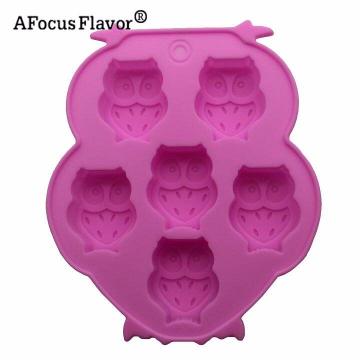 1-pc-6-holes-3d-owl-silicone-mold-kitchen-making-a-cake-ice-tray-chocolate-mould-fondant-mould-cake-decorating-tools-stencil