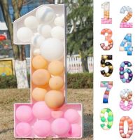 【CC】 73/93cm Figure Filling 1st Birthday Number 30 40 50 Frame Anniversary Baby Shower