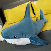 Shark Plush Toy Cute Pendant Doll Bed Sleep Hug Long Pillow Pillow Boys Style Doll