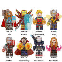 【Ready Stock】MARVEL ของเล่นตัวต่อซุปเปอร์ฮีโร่