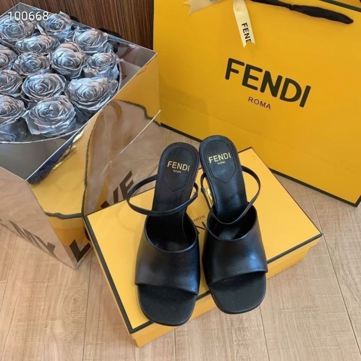 high-quality-original-fendi-high-quality-french-star-the-same-style-super-hot-high-heels-profiled-with-fish-mouth-sandals-fashionable-personality-slippers-outerwear-women-summer-new-style-womens-shoes