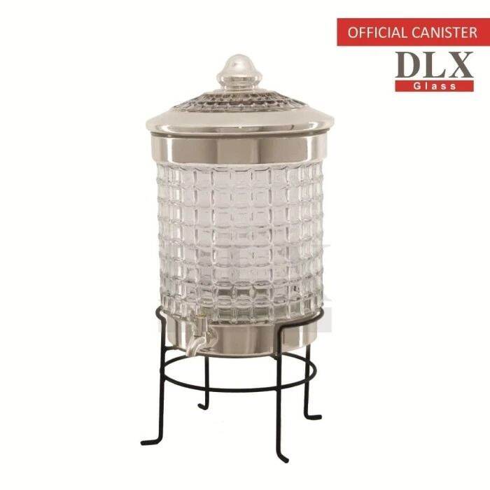DLX Kimushu Water Tank Dispenser Air Kaca 7.5 Liter Glass Dispenser