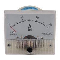 【hot】▬♨☃  3X 85C1-A Dc Analógico Ampere Medidor Painel 30A Amp Gauge Amperímetros Mecânicos Atuais