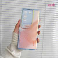 เคสโทรศัพท์กันกระแทกสำหรับ Vivo เพื่อป้องกันเลนส์มืออาชีพ V27กันรอยนิ้วมือที่ผิวเป็นมิตรกับผิว