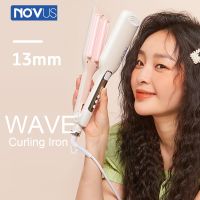 NOVUS อุปกรณ์ดัดผมลอนเครื่องดัดผมไฟฟ้า13มม.,ดัดไม้เหล็กม้วนที่ดัดผมร้อนเร็วที่หนีบผมเซรามิกลอน